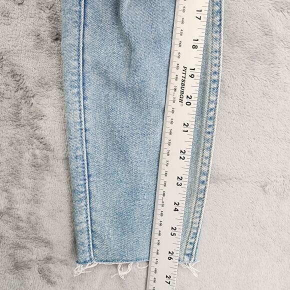 Old Navy Jeans Womens 6 Blue Extra High Rise Rockstar Super Skinny 360 Stretch - Picture 8 of 10